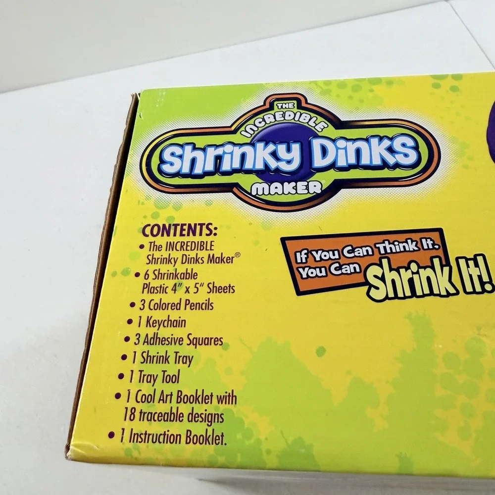 The Incredible Shrinky Dinks Maker‎ Big Time Toys 2011 New Sealed